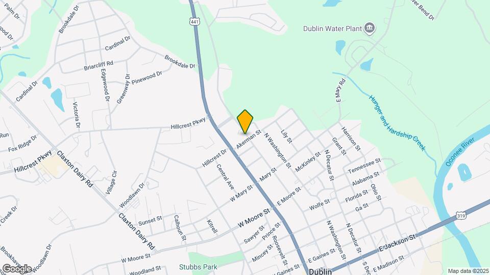 1104 N Franklin St Map and Location Details