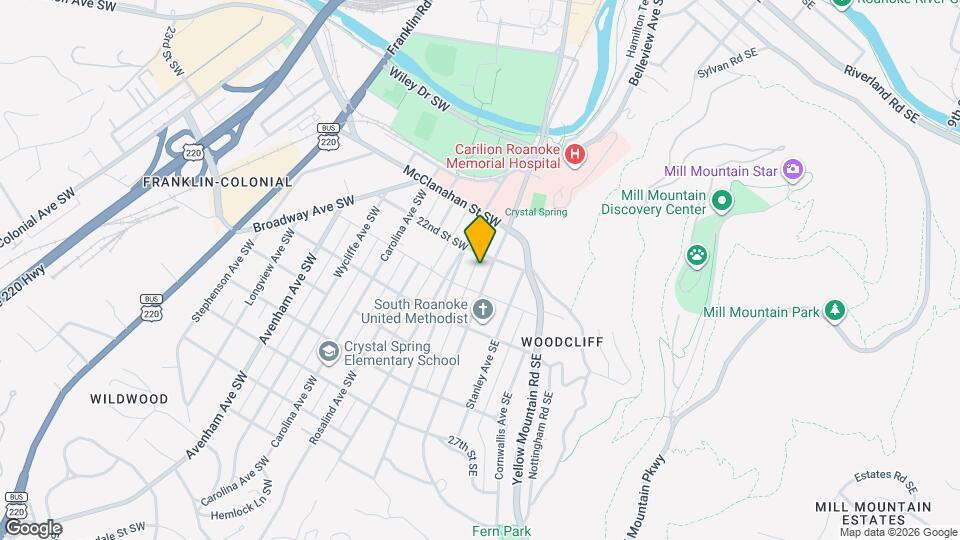 2209 Jefferson St SW Mapa y Detalles de la Ubicación