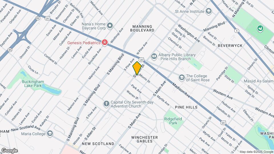 49 S Allen St Map and Location Details