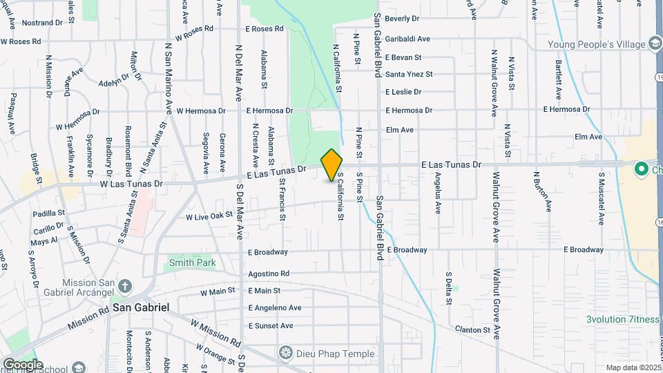 125-129 S California St Map and Location Details