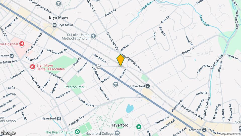 454 Old Lancaster Rd Map and Location Details