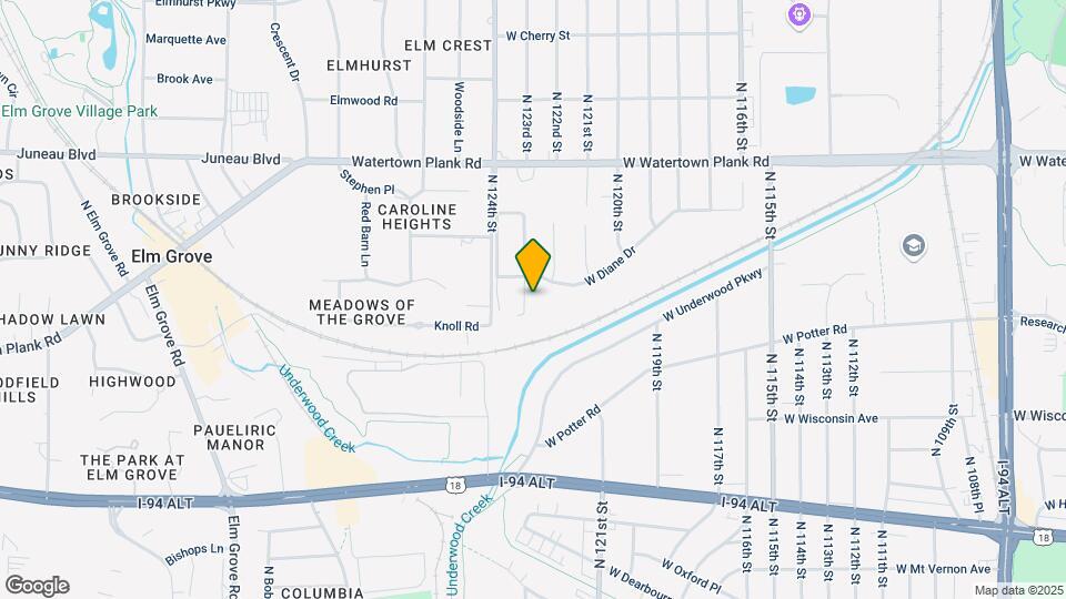 960 N 123rd St Map and Location Details
