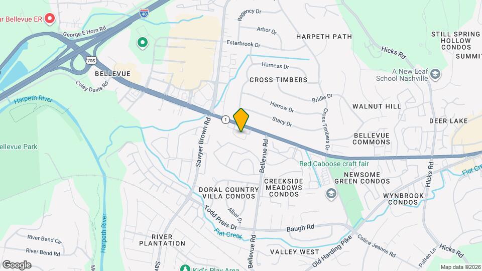 7501 Hwy 70 S Map and Location Details