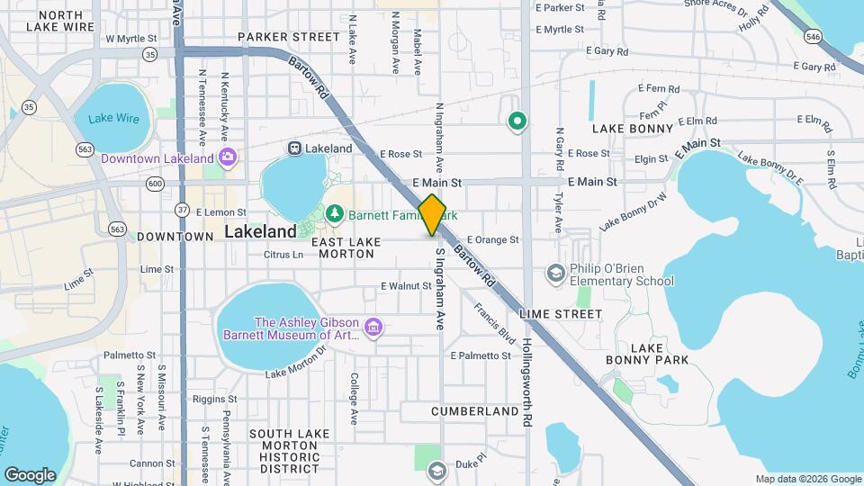 951 E Orange St Map and Location Details