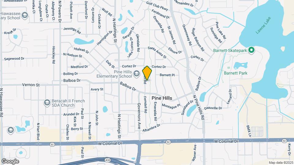 1013 Ferndell Rd Map and Location Details