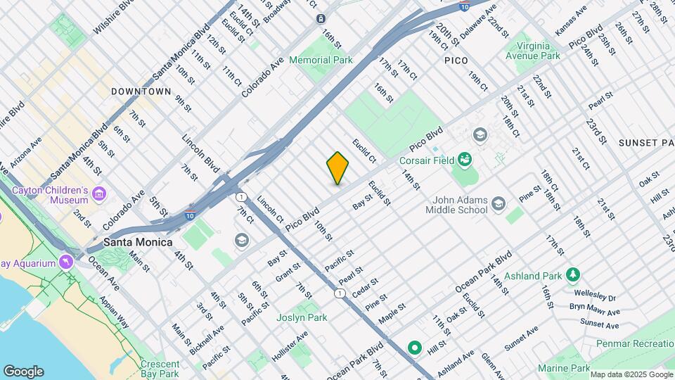 1111 Pico Blvd Map and Location Details
