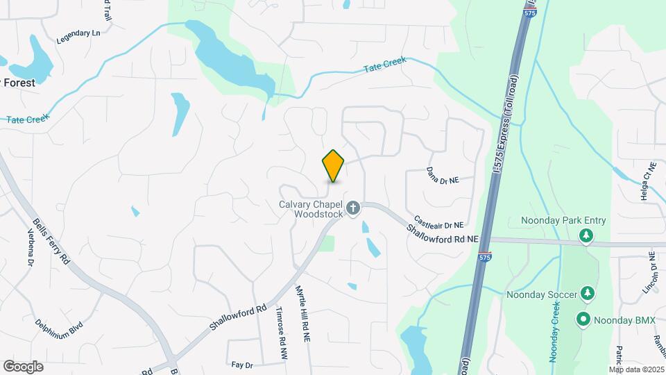 4782 Shallow Ridge Rd NE Map and Location Details