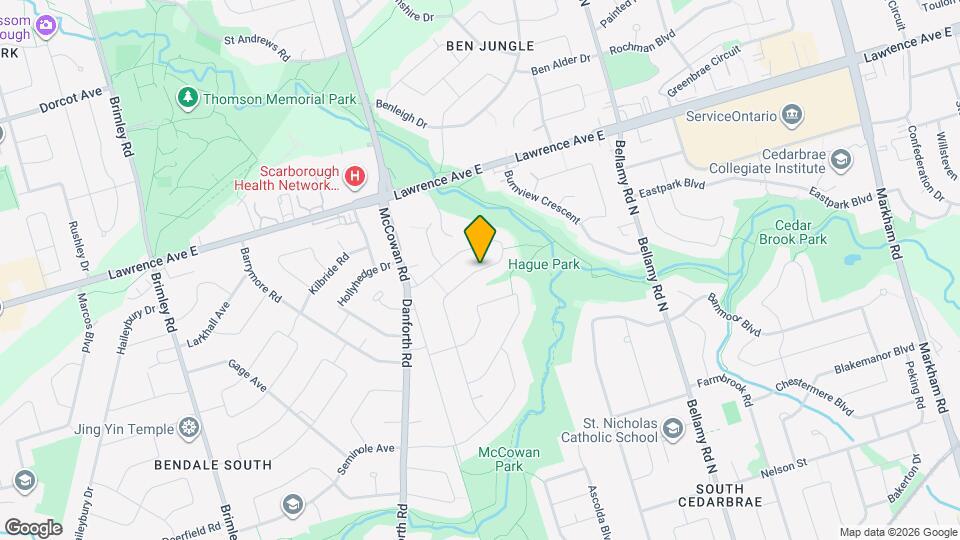 77 Perivale Crescent Map and Location Details