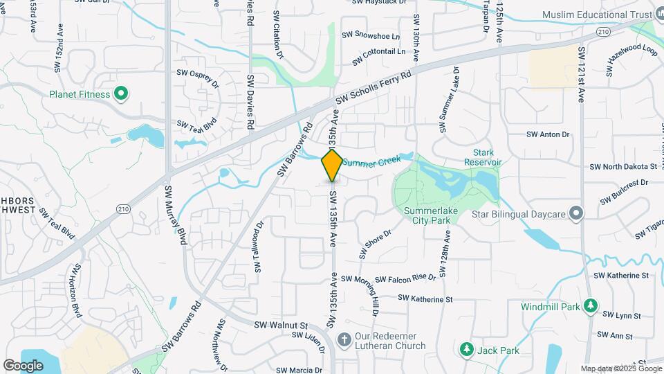 11385 SW 135th Ave Map and Location Details