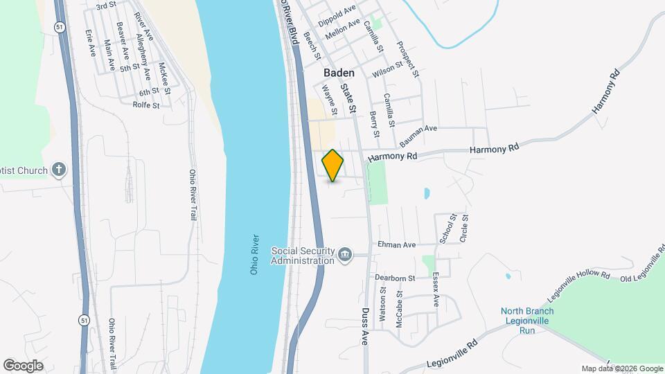 144 Oak St Mapa y Detalles de la Ubicación