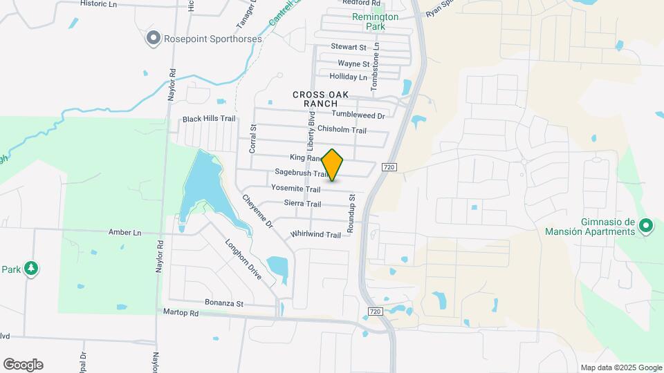 8901 Yosemite Trail Map and Location Details