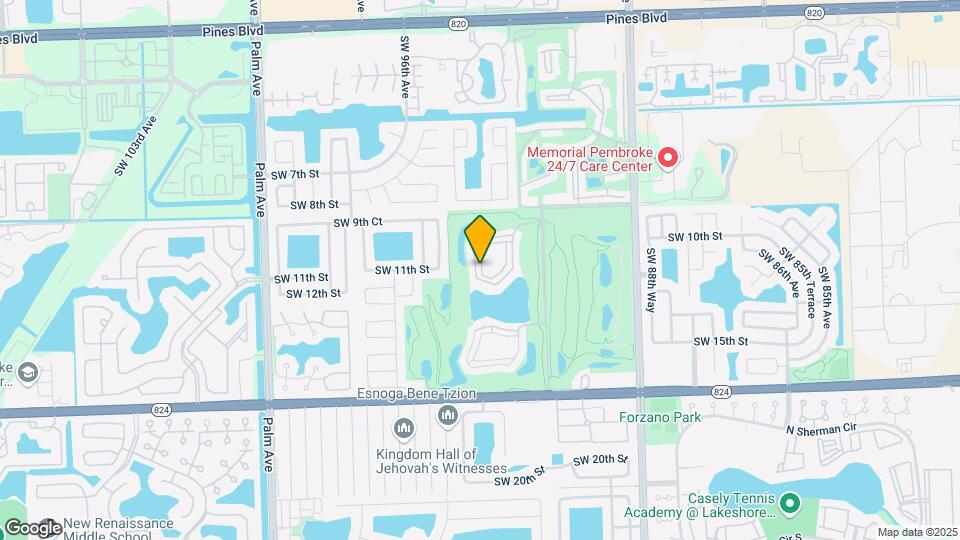 9410 N Hollybrook Lake Dr Map and Location Details