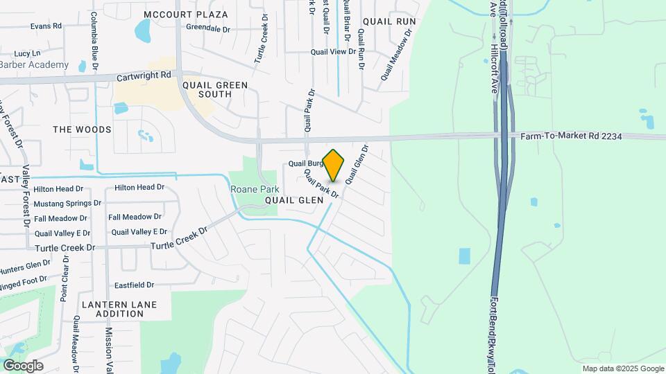 17035 Quail Bend Dr Map and Location Details