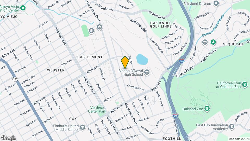 9333 Lawlor St Map and Location Details