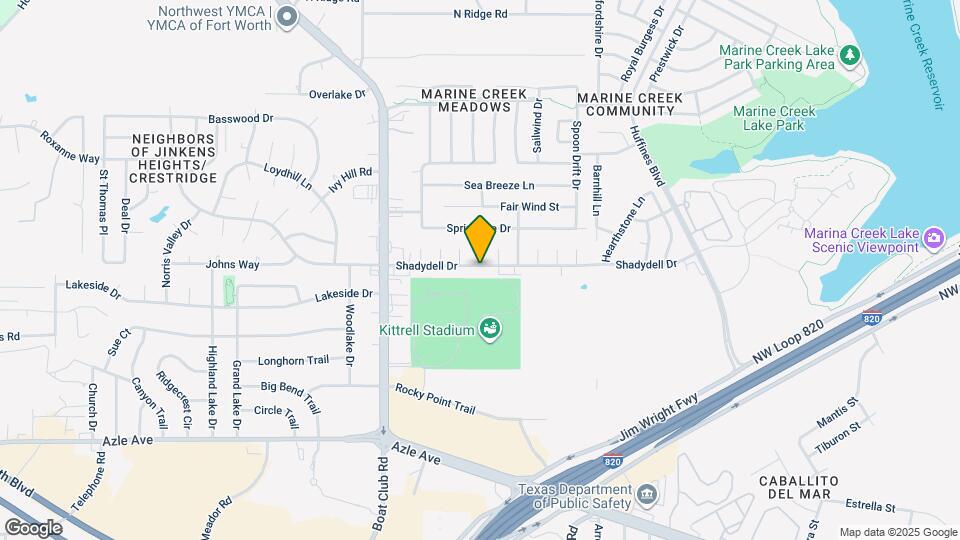 5835 Shadydell Dr Map and Location Details
