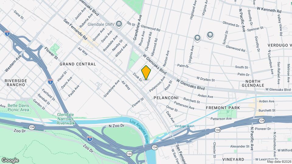 827 Norton Ave Map and Location Details