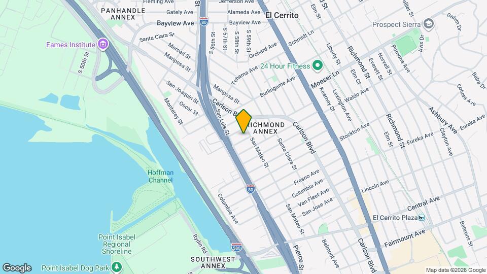 5519 Plumas Ave Map and Location Details