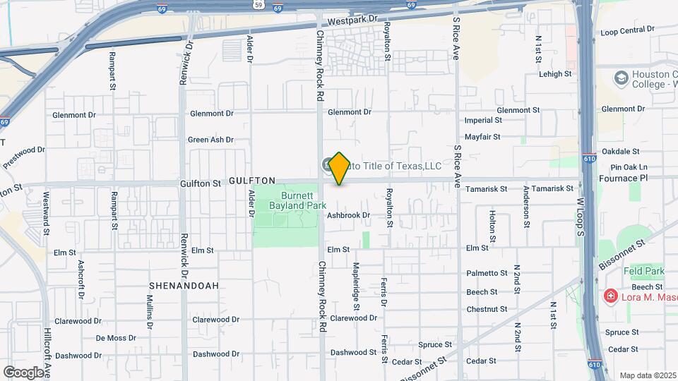 5419 Gulfton St Map and Location Details