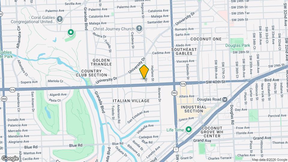 3926 Segovia St Map and Location Details