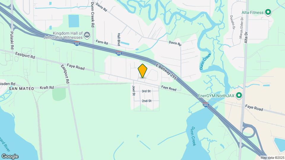 11208 Oyster Creek Rd Map and Location Details