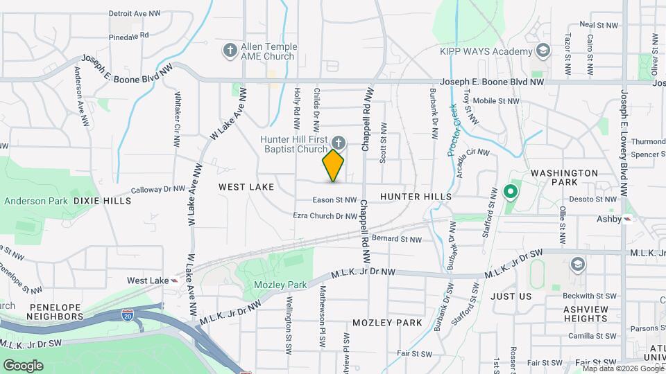 1452 Akridge St NW Map and Location Details