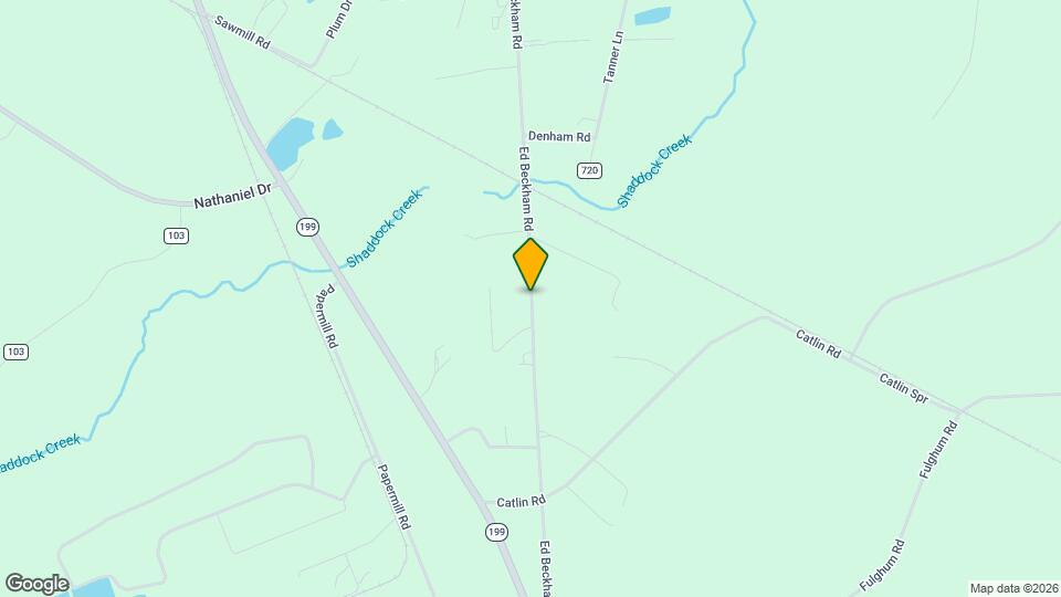 639 Ed Beckham Rd Map and Location Details