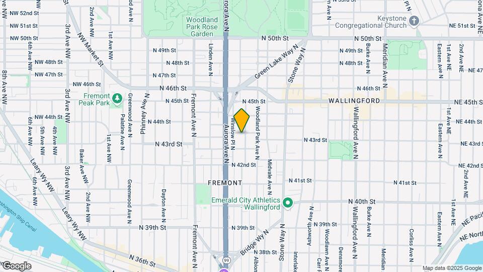 4275 Whitman Ave N Map and Location Details
