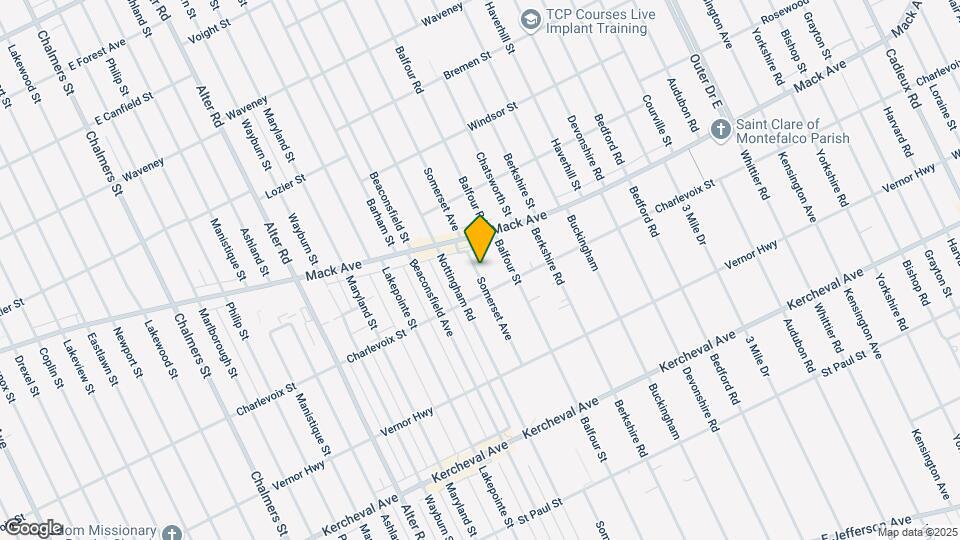 1428 Somerset Ave, Unit Lower Unit Mapa y Detalles de la Ubicación