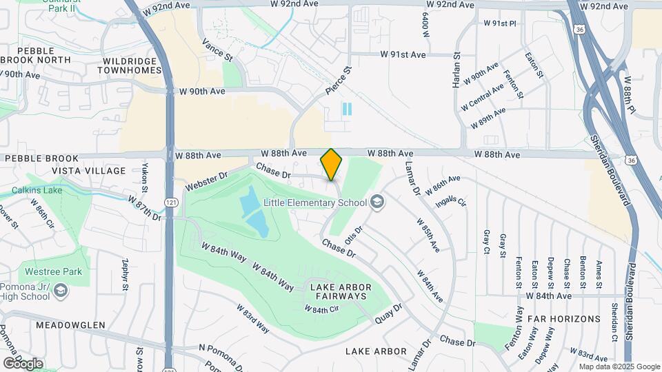 8741 Chase Dr Map and Location Details