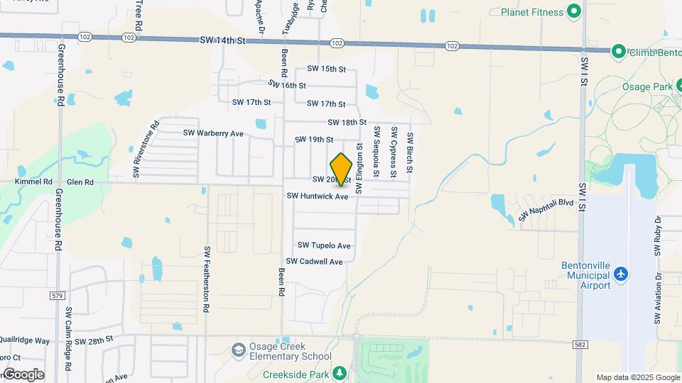 2206 SW Huntwick Ave Map and Location Details