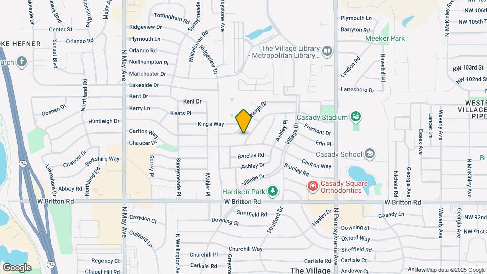 2433 Gladstone Terrace Map and Location Details