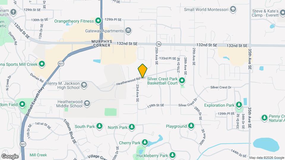 2312 136th St SE Mapa y Detalles de la Ubicación