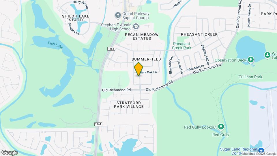 17114 Pecan Acres Dr Map and Location Details