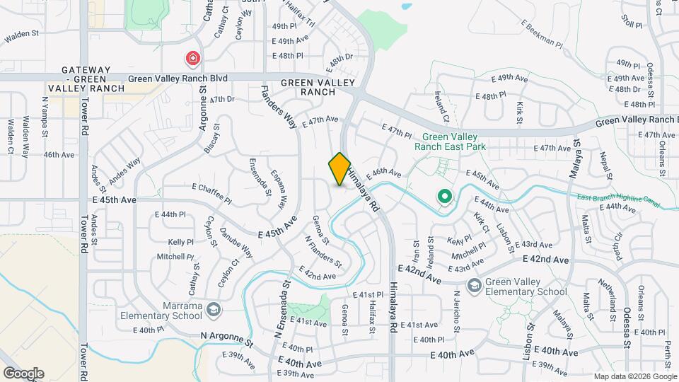 4521 Gibraltar St Map and Location Details