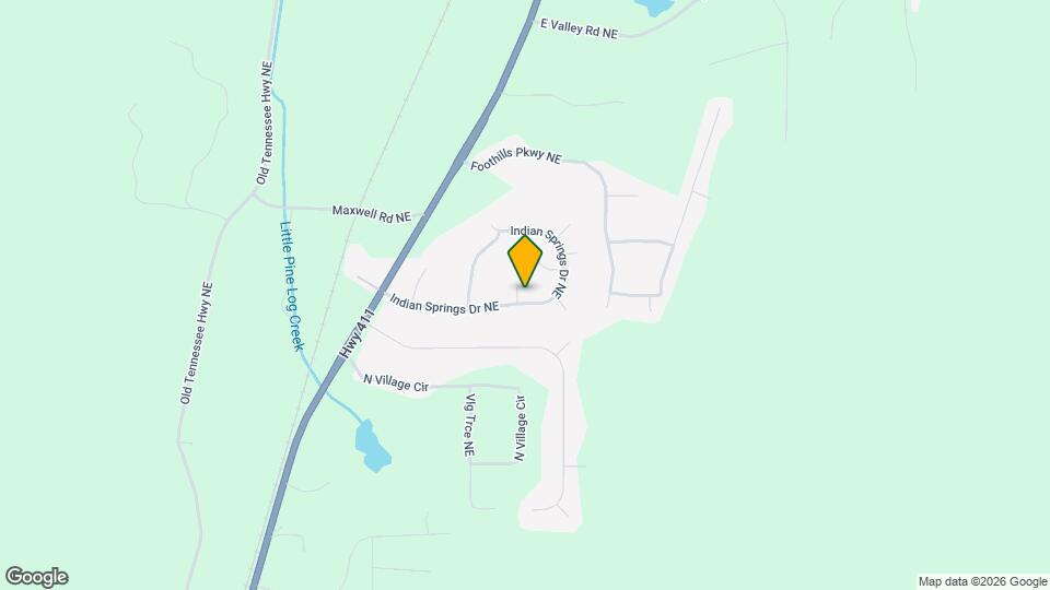 10 Peace Tree Ln NE Mapa y Detalles de la Ubicación