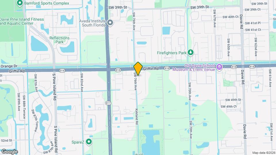 4645 SW 75th Way Map and Location Details