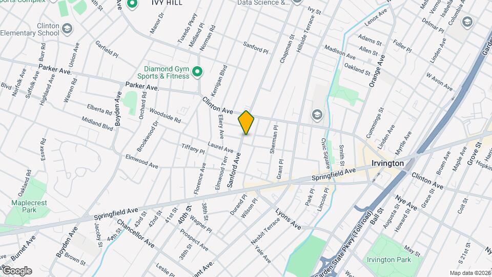 998 Sanford Ave Mapa y Detalles de la Ubicación