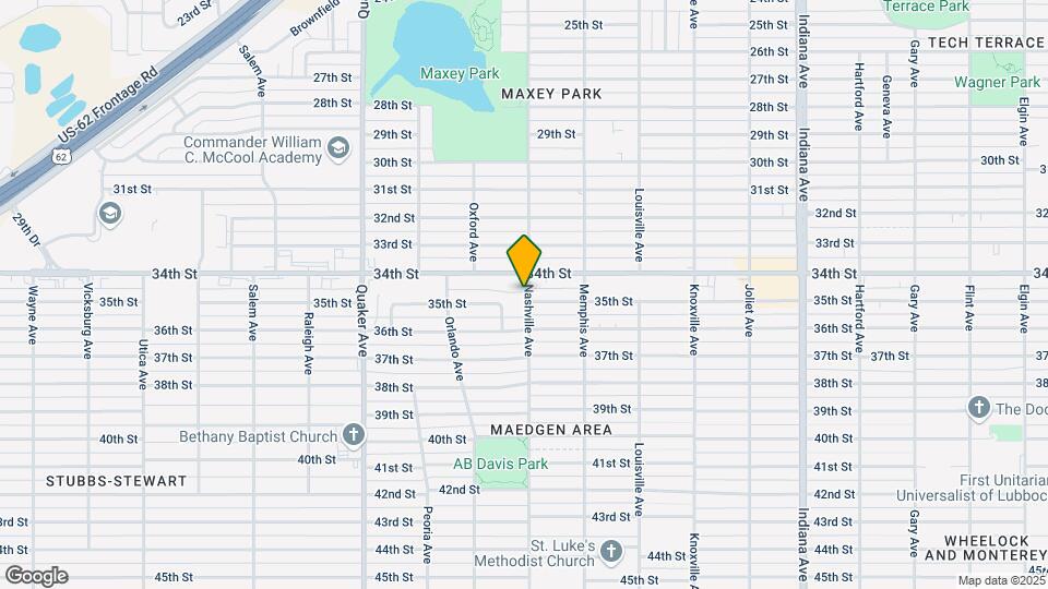 3408 Nashville Ave Mapa y Detalles de la Ubicación