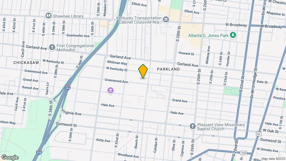 3017 Greenwood Ave Map and Location Details