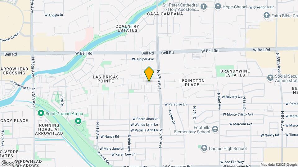 6722 W Kings Ave Map and Location Details