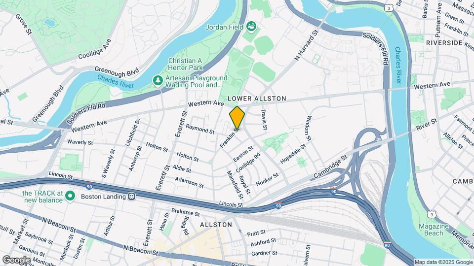 155 Franklin St, Unit 1 Map and Location Details