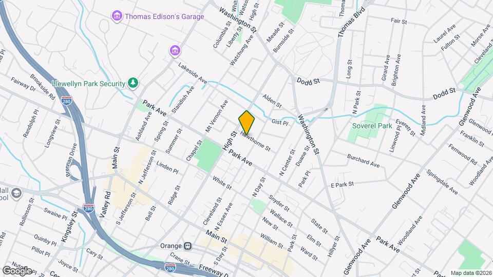 378 Hawthorne St Mapa y Detalles de la Ubicación