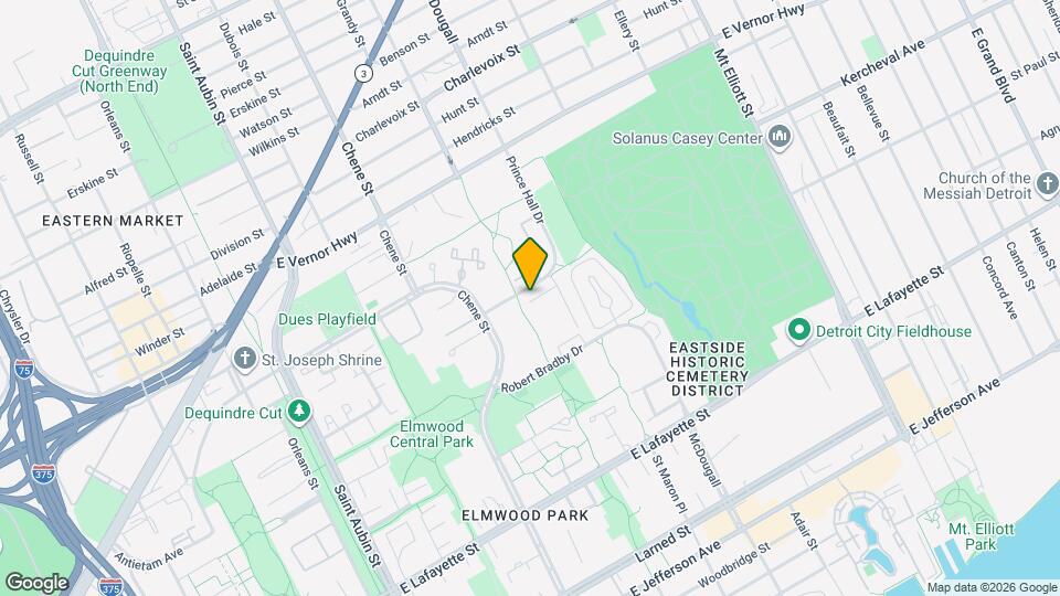 2904 Prince Hall Dr Mapa y Detalles de la Ubicación