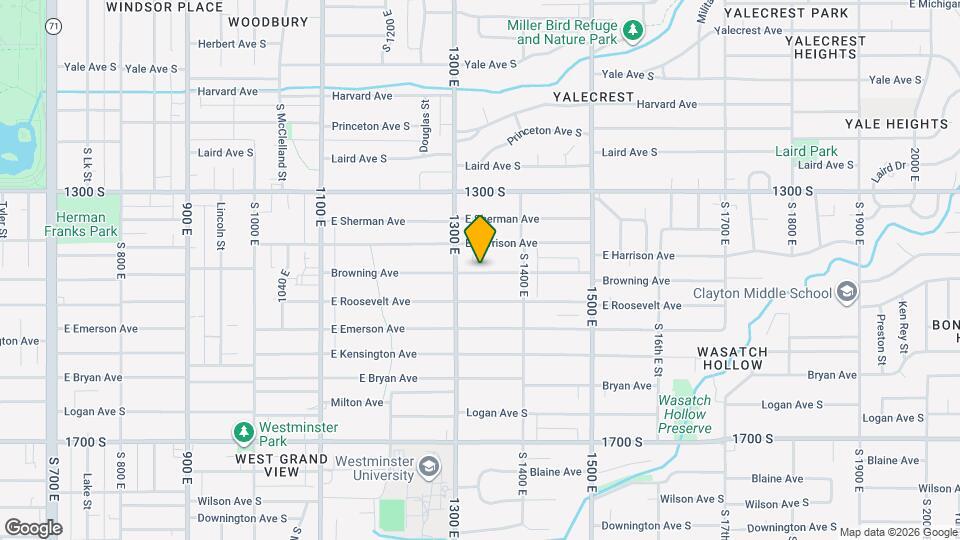 1329 Browning Ave Mapa y Detalles de la Ubicación