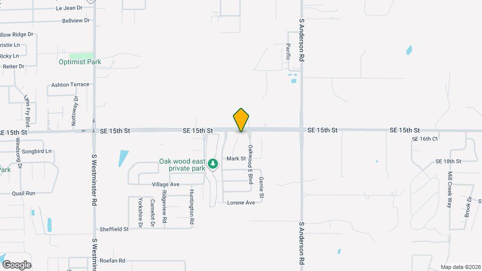 1604 Pennington Cir Mapa y Detalles de la Ubicación