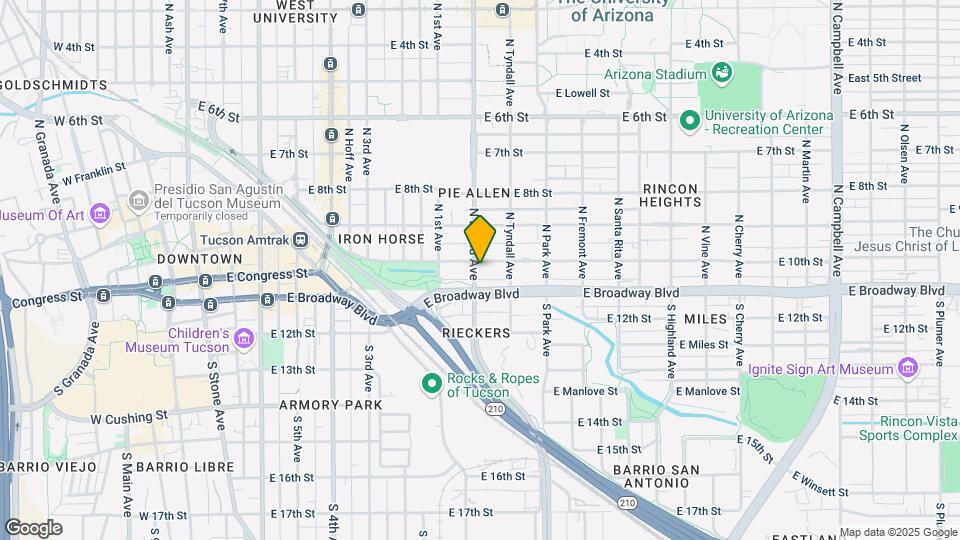 60 N Euclid Ave Map and Location Details
