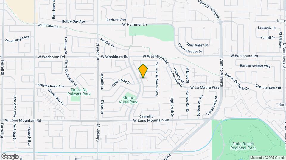 5028 Monte Del Sol Ln Map and Location Details