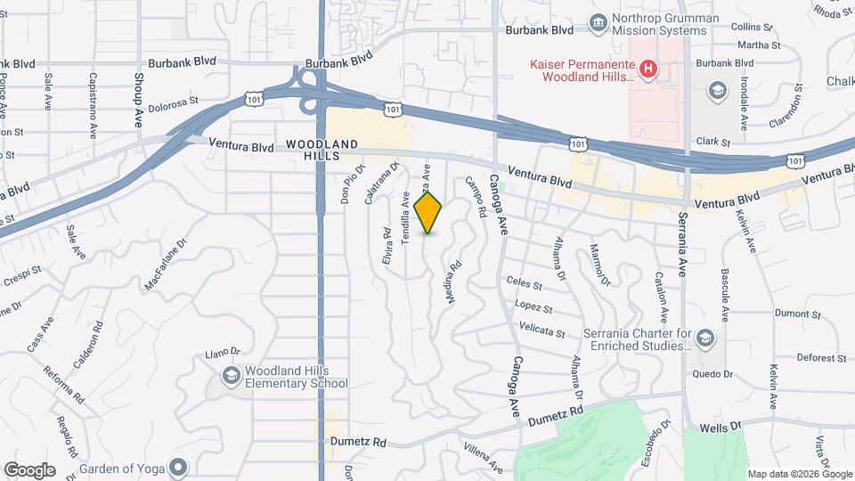 5244 Baza Ave Map and Location Details