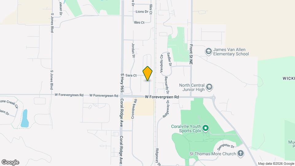 1785 Sara Ct Map and Location Details