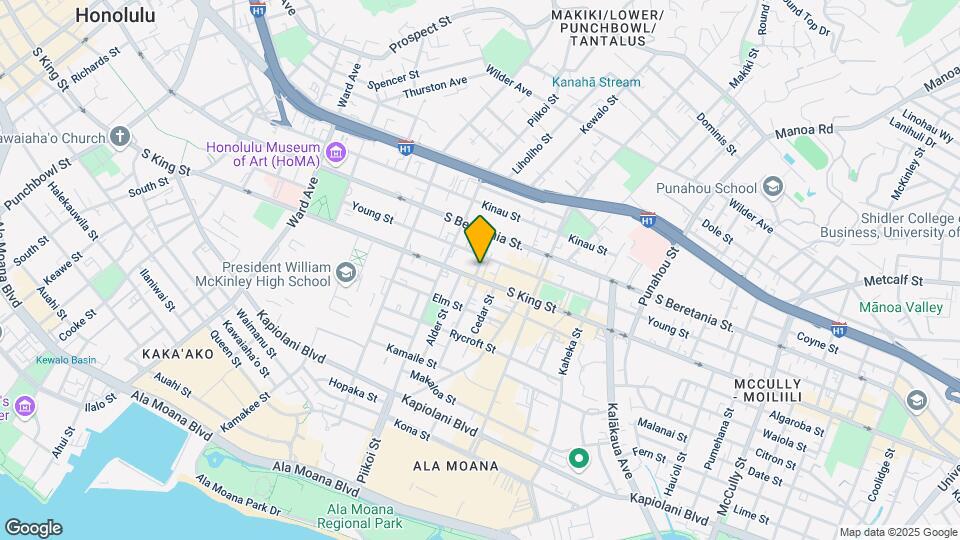 1012 Akala Ln Mapa y Detalles de la Ubicación
